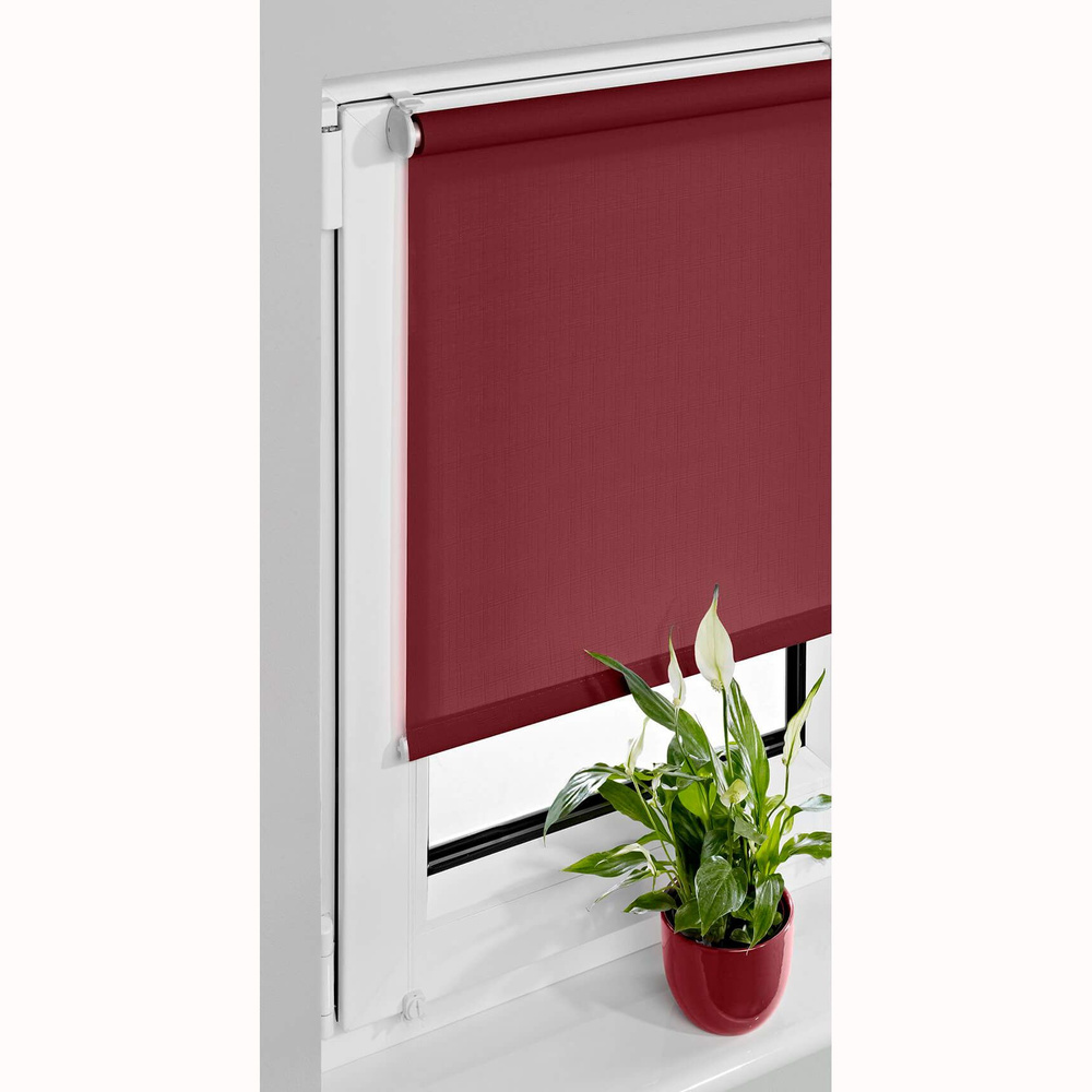 Рулонные шторы Vidella fresh , размер 39х170 см, красный, Хлопок купить ...