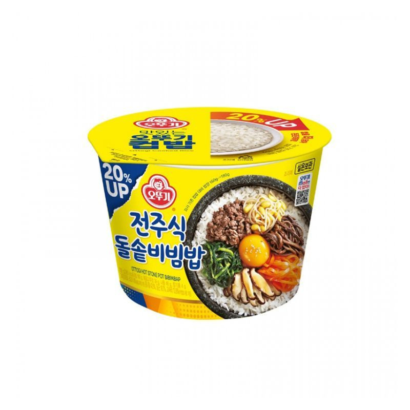 Рис Бибимбап с овощами и мясом Оттоги, 269 г, Южная Корея #1