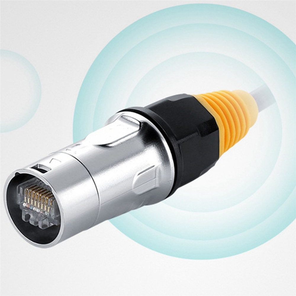 IP67 Сеть RJ45 Водонепроницаемый разъем/Ethernet - купить с доставкой ...