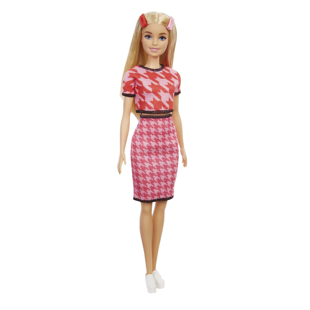 Кукла Mattel Barbie Fashionistas Игра с модой, FBR37_GRB59 - купить с  доставкой по выгодным ценам в интернет-магазине OZON (1493078147)