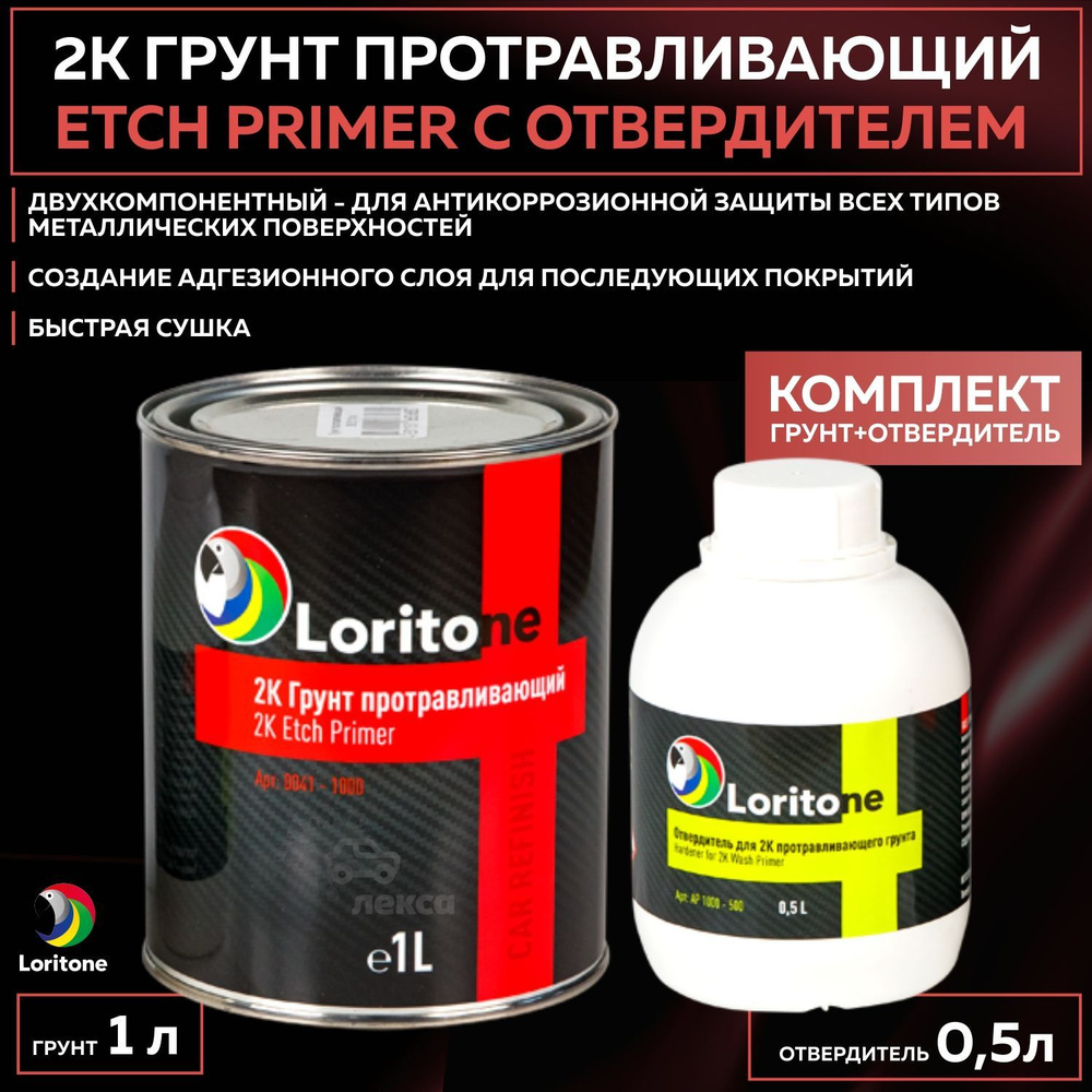 Автогрунтовка Loritone по низкой цене с доставкой в интернет-магазине OZON  (1060236872)