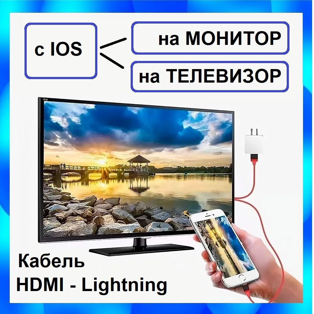 Кабель HDMI, Apple Lightning AntennaPro HDMI-UN-3._Кабель HDMI 5  метров_HDMI_HDMI 2.0 - купить по низкой цене в интернет-магазине OZON  (1054896985)