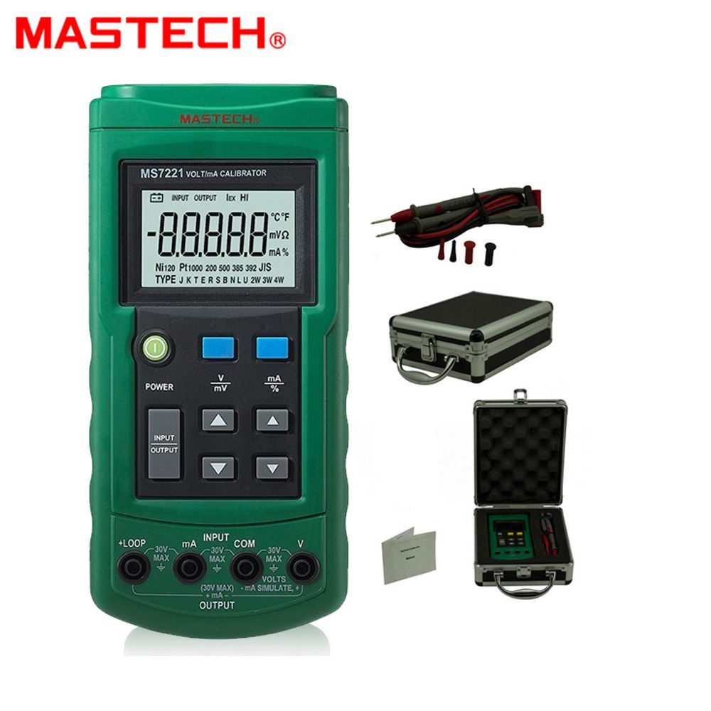 Mastech MS7221 Напряжение Ток Калибратор Источник/Выход Шаг DC 0-10В 0 ...