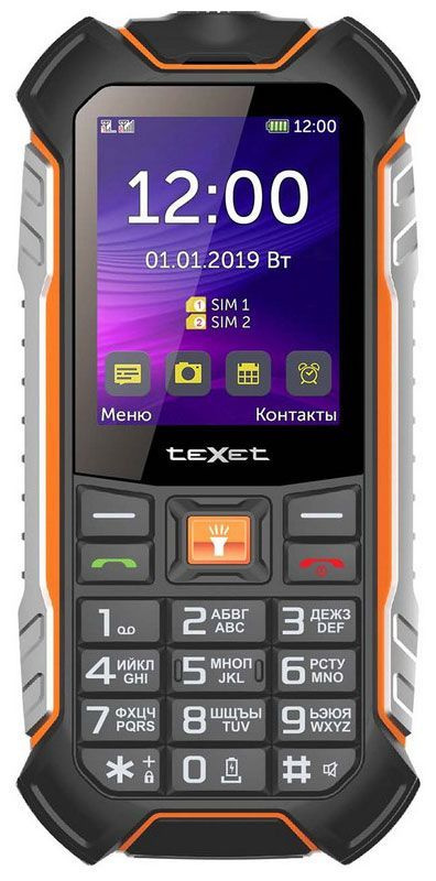 Texet Мобильный телефон TM-R530, черный #1