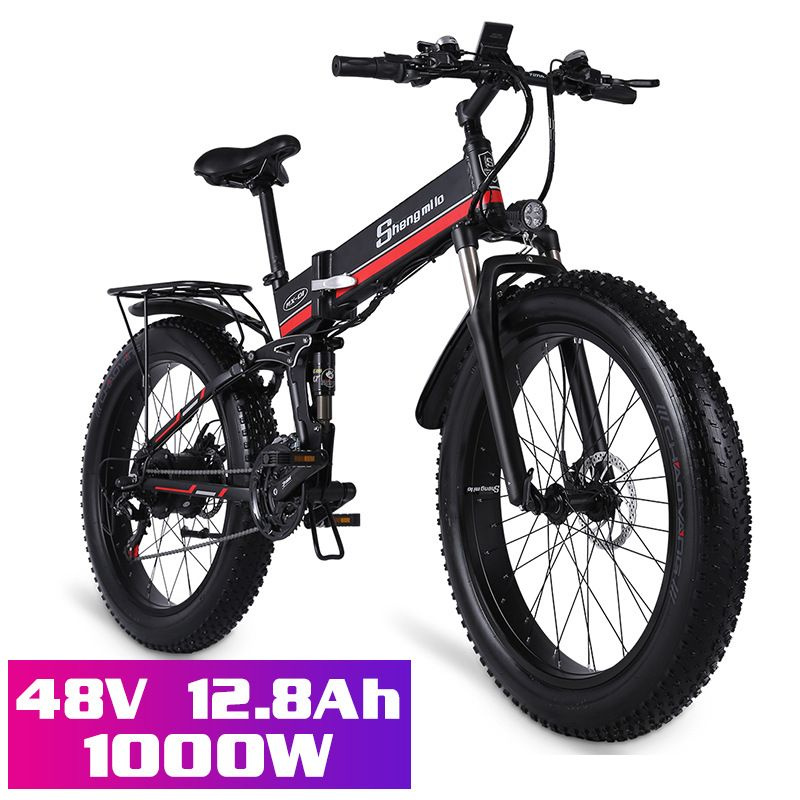 Электровелосипед Shengmilo Кросс-Кантри Электрический Велосипед 1, 1000 ...