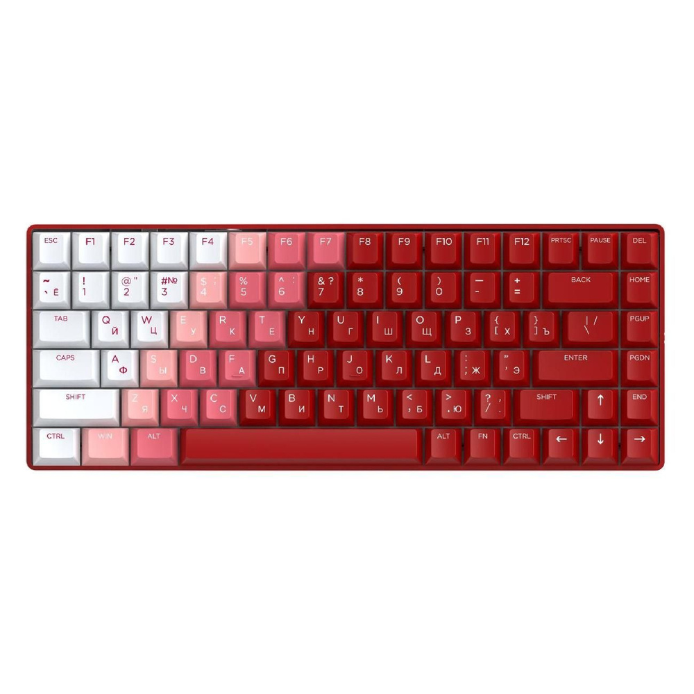 Механическая клавиатура DAREU A84 Flame Red купить по низкой цене ...