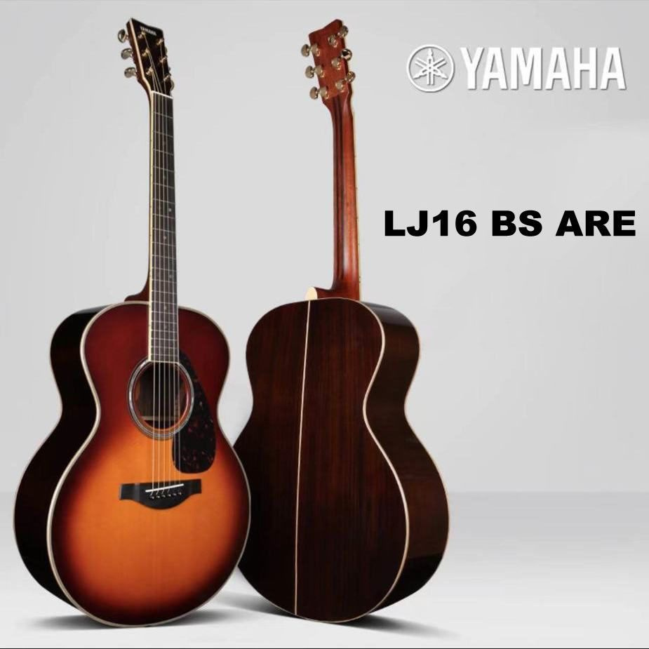 Yamaha Электроакустическая гитара Yamaha-LJ16_Yamaha LJ16-BS-ARE 6-струнная, корпус Меранти, Махагони #1