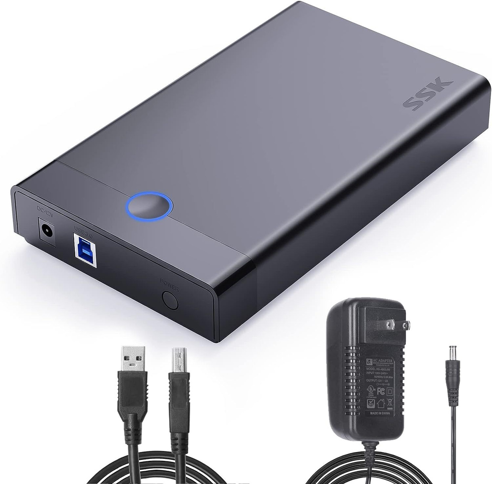 Корпус жесткого диска SSK USB3.0 SATA Раскладывающаяся док-станция для ...