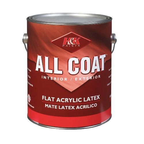 Краска ACE Paint Ace All Coat Flat Acrylic Latex Interior / Exterior .