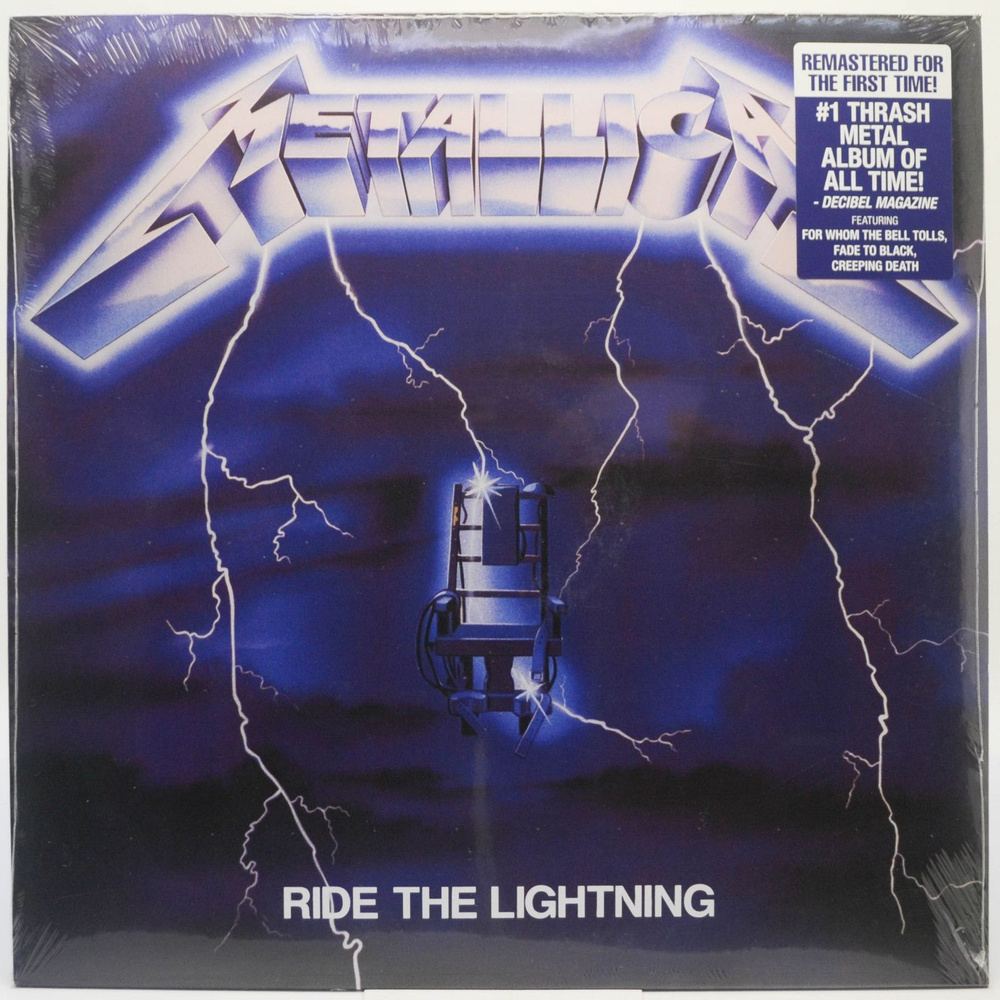 Виниловая пластинка Metallica Ride The Lightning, 1984 Still Sealed (SS) #1