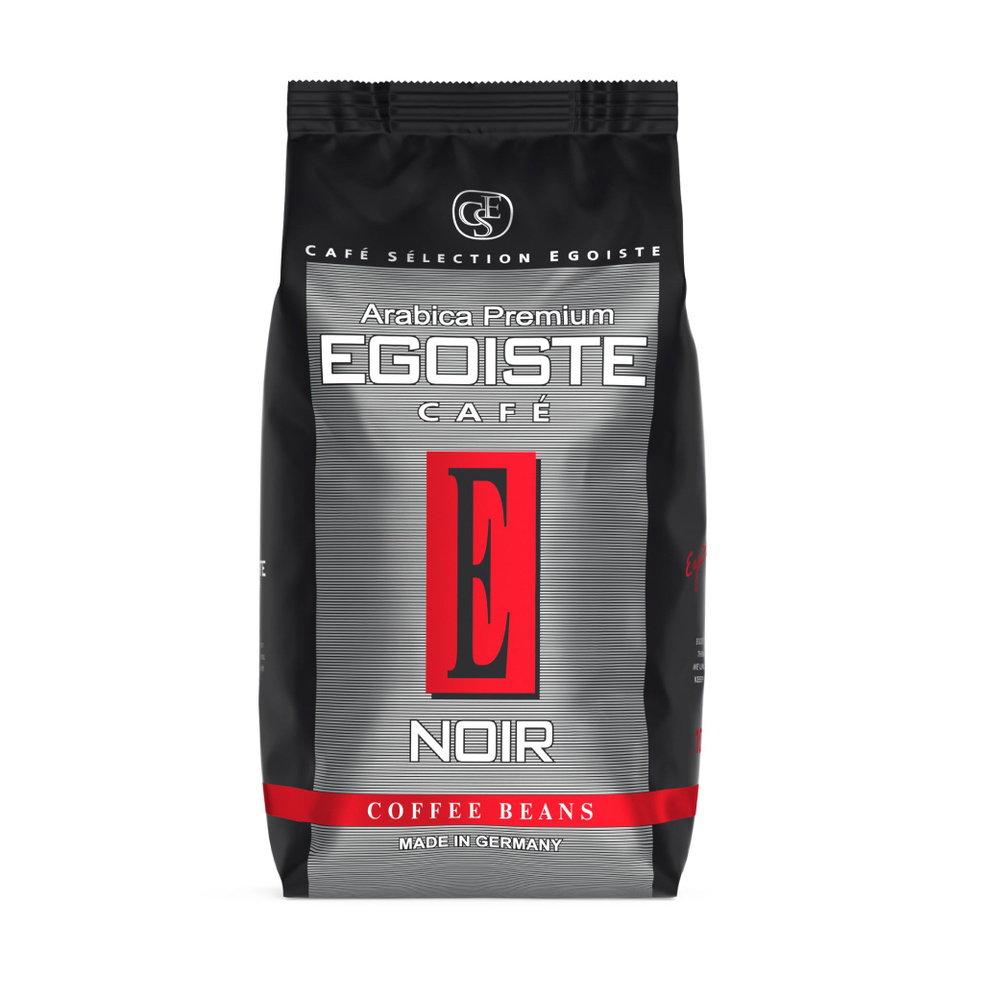 Кофе в зернах EGOISTE Noir, арабика, 1 кг #1