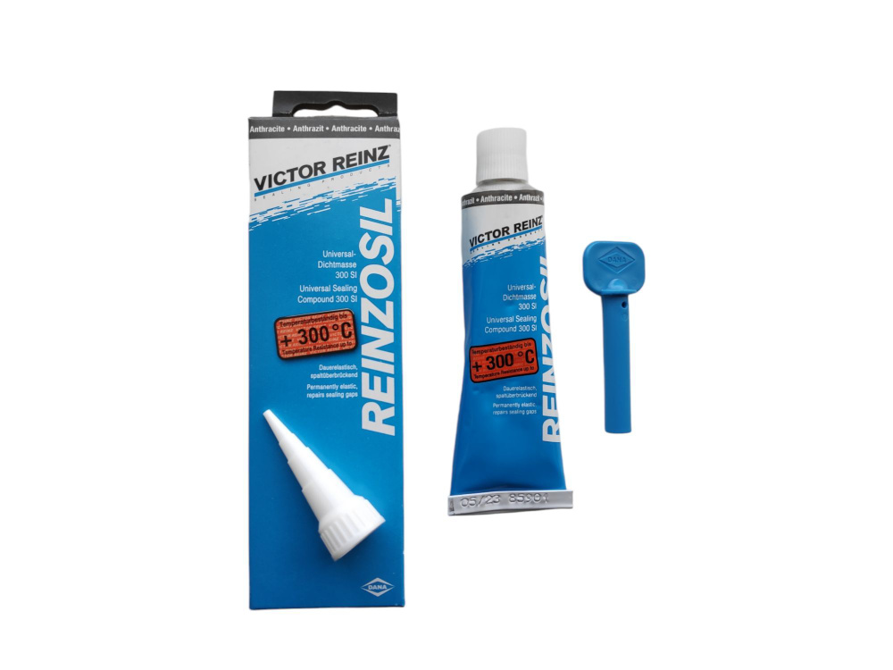 Герметик Victor Reinz Reinzosil +300 C, 70 ml. цвет Антрацит / арт ...