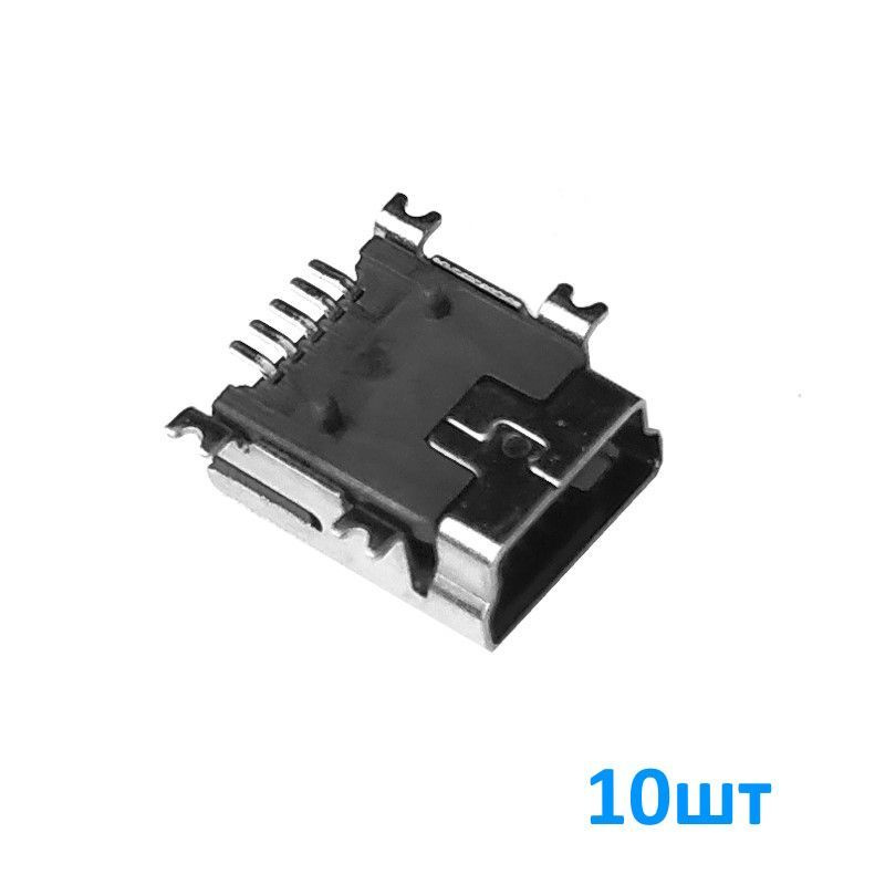 Mini-USB 5S V1 B, Разъем Mini-USB под пайку на плату, гнездо, набор ...