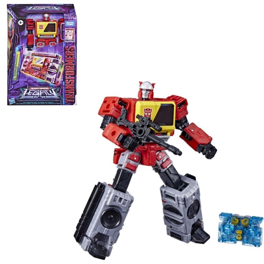 Hasbro Игрушки-трансформеры Generations Legacy Voyager Autobot Blaster и  фигурки прямого действия - от 8 лет и старше, 7 дюймов F3054