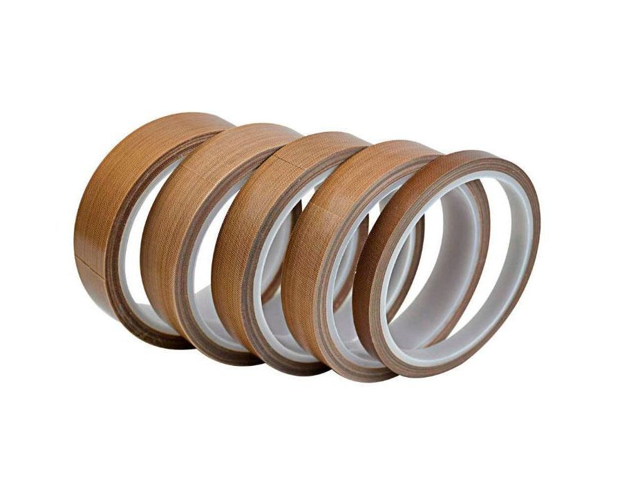 Самоклеящаяся 12мм, 10м , тефлоновая лента, скотч (PTFE) 10м.0,13мм ...