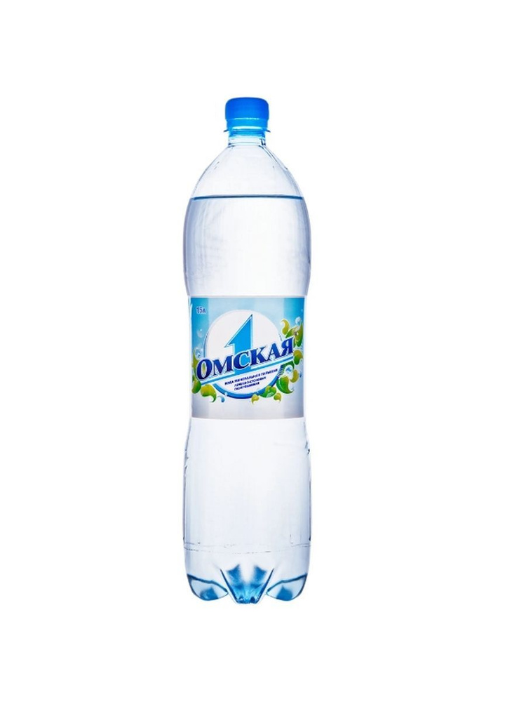 Минеральная вода Омская 1 1.5л упаковка 6 шт #1