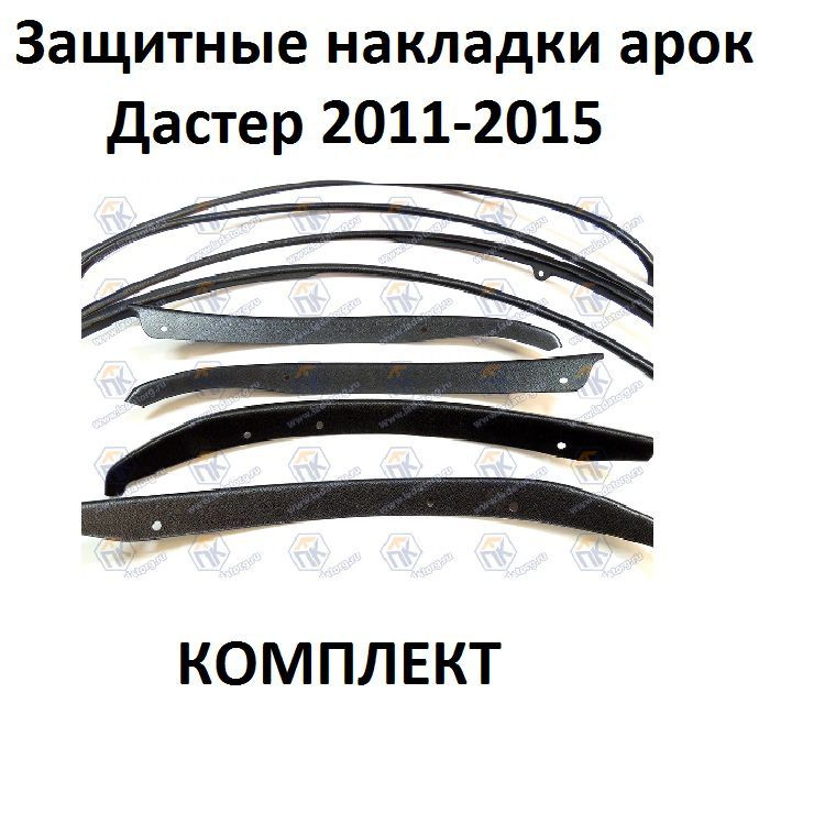 Защита арок колес Дастер 2011-2015 #1