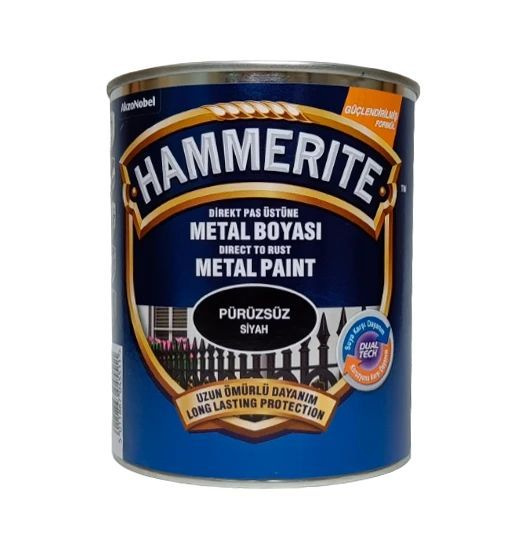 Краска HAMMERITE для металла гладкая глянцевая Гладкая, Алкидная ...