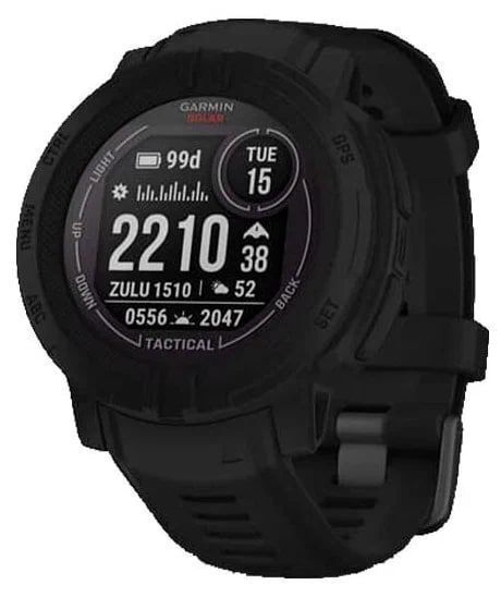 Часы Garmin Instinct 2 Solar Tactical, черный #1