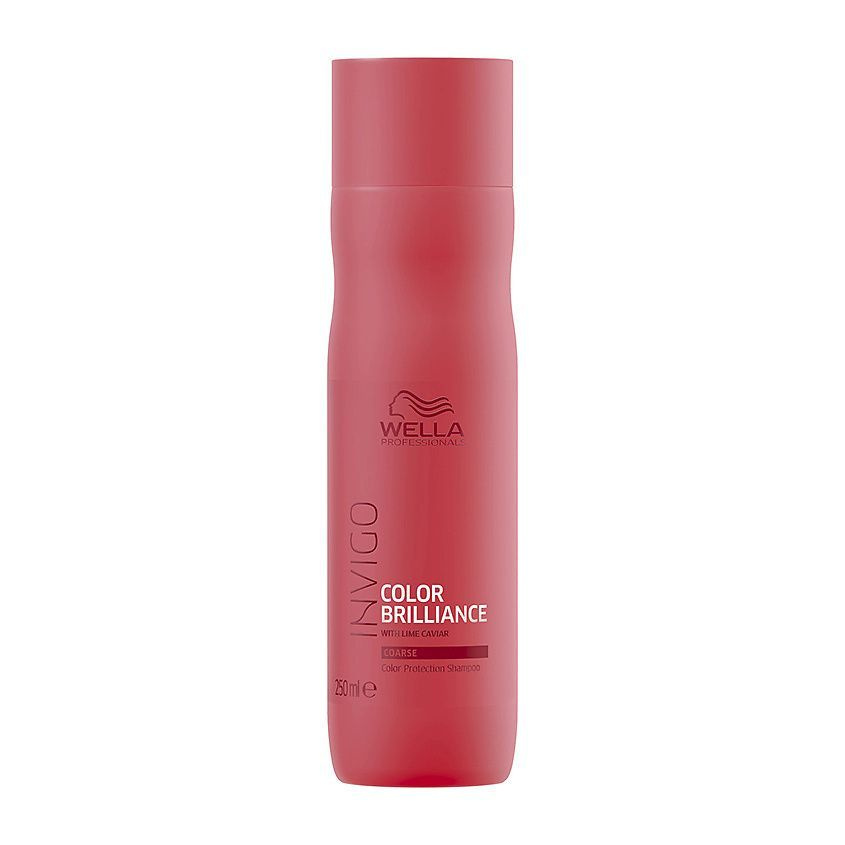 Шампунь для защиты цвета окрашенных жестких волос WELLA INVIGO COLOR ...