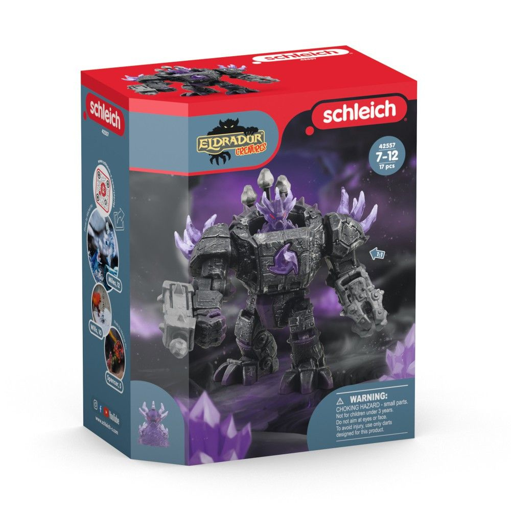 Schleich Eldrador Creatures Робот-повелитель теней с мини-существом 42557 -  купить с доставкой по выгодным ценам в интернет-магазине OZON (1353100450)