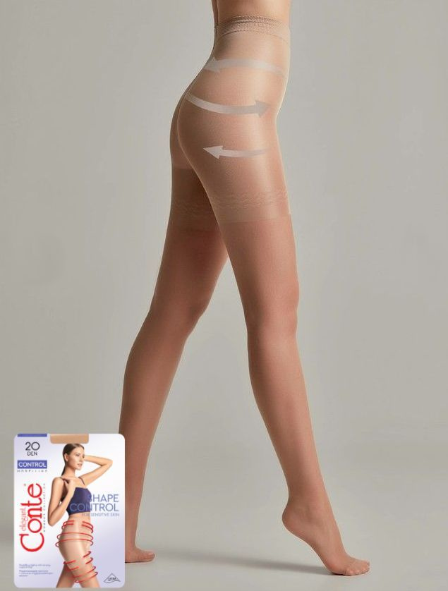 Колготки Conte Elegant natural, 20 den, 1 шт - купить с доставкой по ...