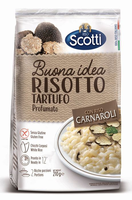 Рис Riso Scotti Risotto Tartufo с трюфелем, 210г #1