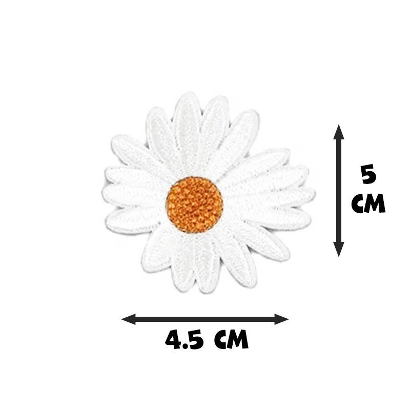 ТЕРМОАППЛИКАЦИЯ НА ОДЕЖДУ "МАРГАРИТКА", 4,5х5 см #1