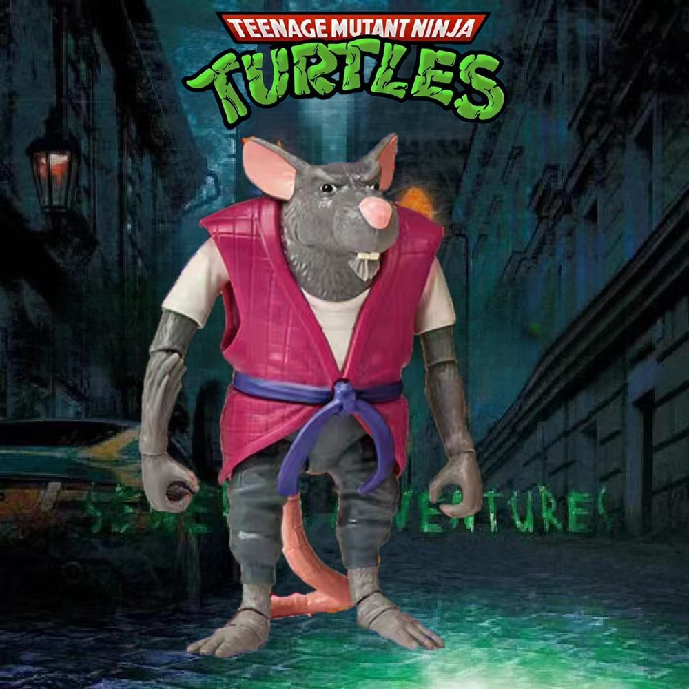 Фигурка Сплинтер Черепашки-ниндзя: Мутанский погром Splinter Teenage Mutant  Ninja Turtles Mutant Mayhem