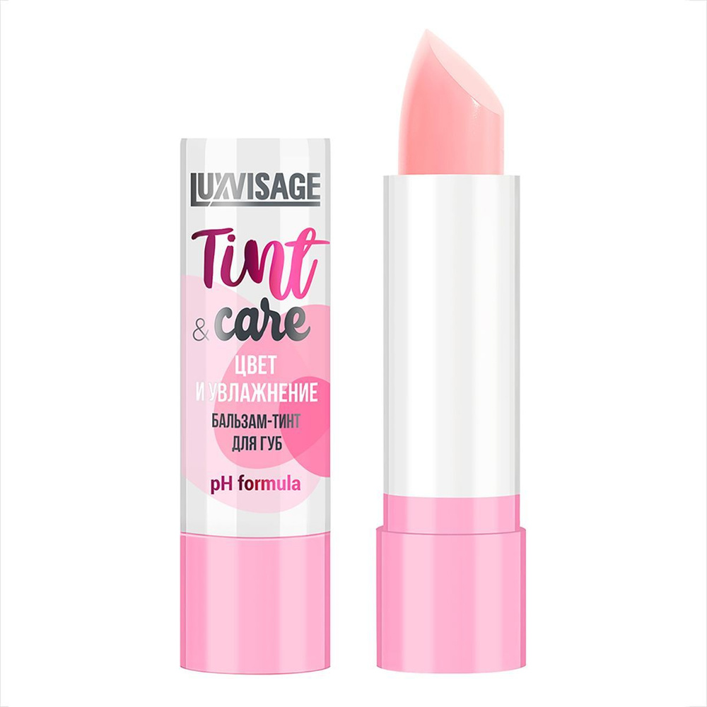 LUXVISAGE Бальзам-тинт для губ Tint & care pH formula тон 01 #1