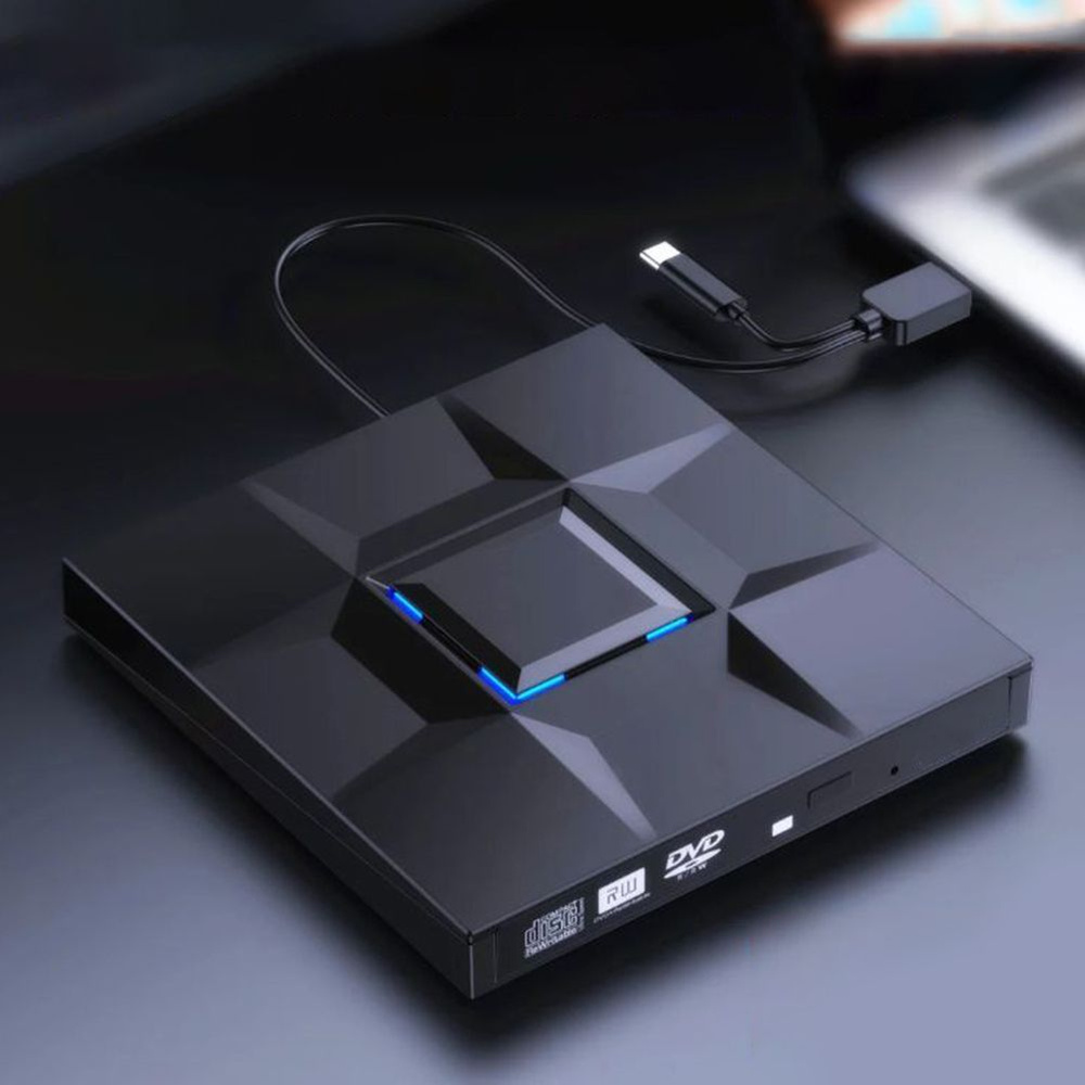 Оптический дисковод, USB 3.0 / Type-C, портативное устройство для ...