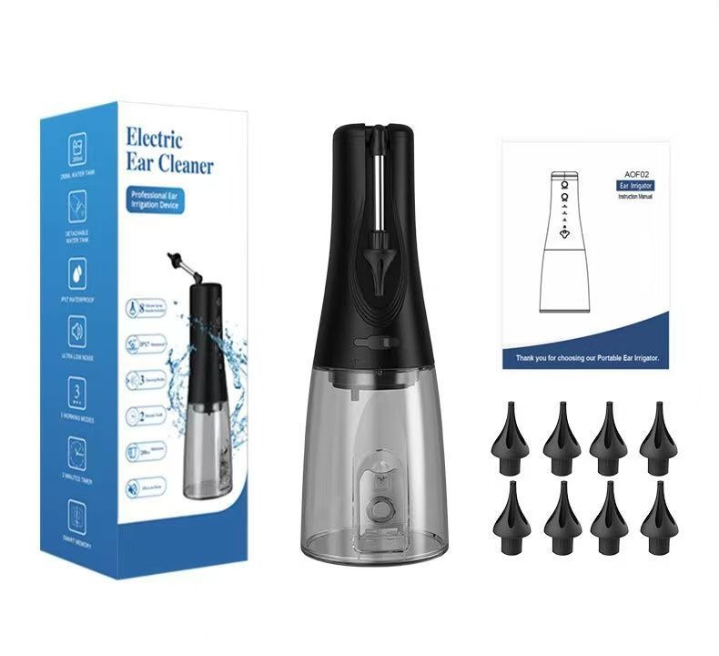 Электрический ирригатор для ушей Чистка ушей,Очистите ушную серу ...
