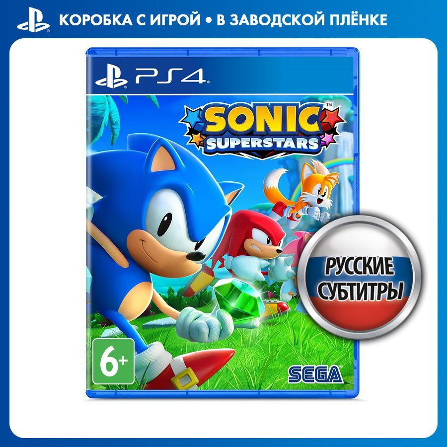 Игра Sonic Superstars (PlayStation 4, PlayStation 5, Русские субтитры)