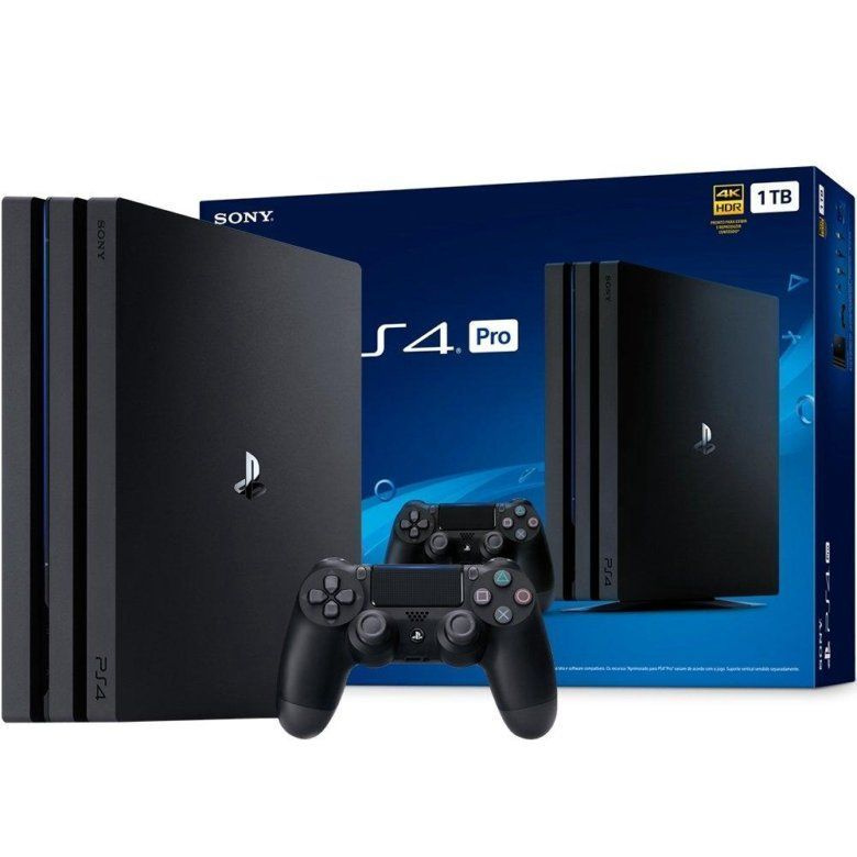 Sony ps4 pro 1tb hot sale black