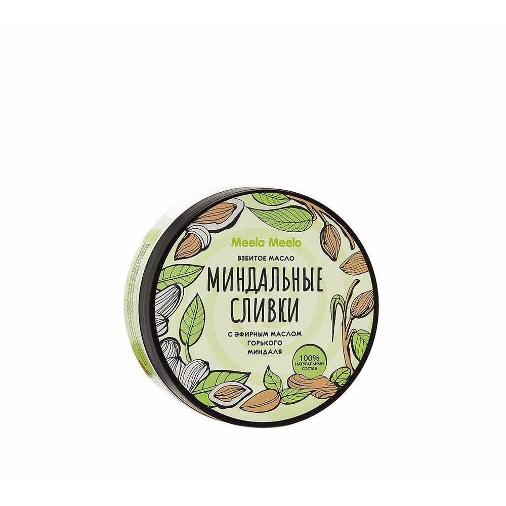 Взбитое масло Meela Meelo Миндальные сливки - 1 шт - купить с доставкой ...