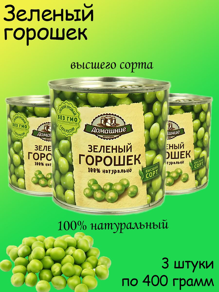 Горошек консервированный