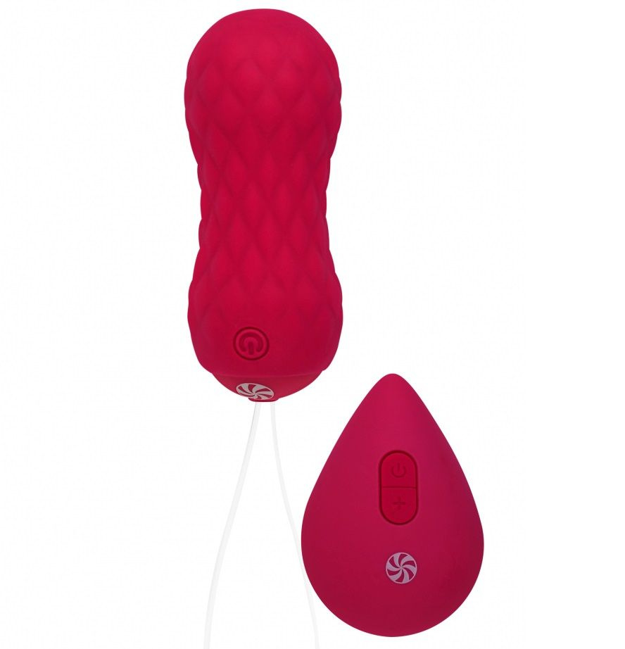 Вагинальные шарики с вибрацией и пультом Take it Easy Dea бордо ...