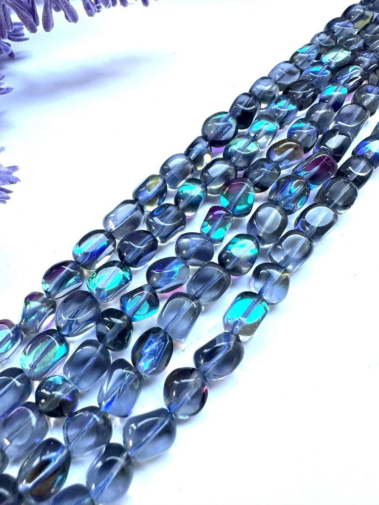 Опал ( синтетический), бусины для рукоделия - купить с доставкой по ...