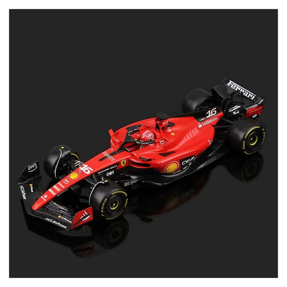 Масштаб 1:18 F1 для литой модели автомобиля Ferrari SF23 #16 Charles  Leclerc #55 Carlos Sainz Formula Racing 2023 Коллекционное издание - купить  с доставкой по выгодным ценам в интернет-магазине OZON (1279020362)