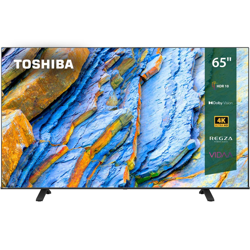 Toshiba Телевизор 65" 4K UHD, черный #1