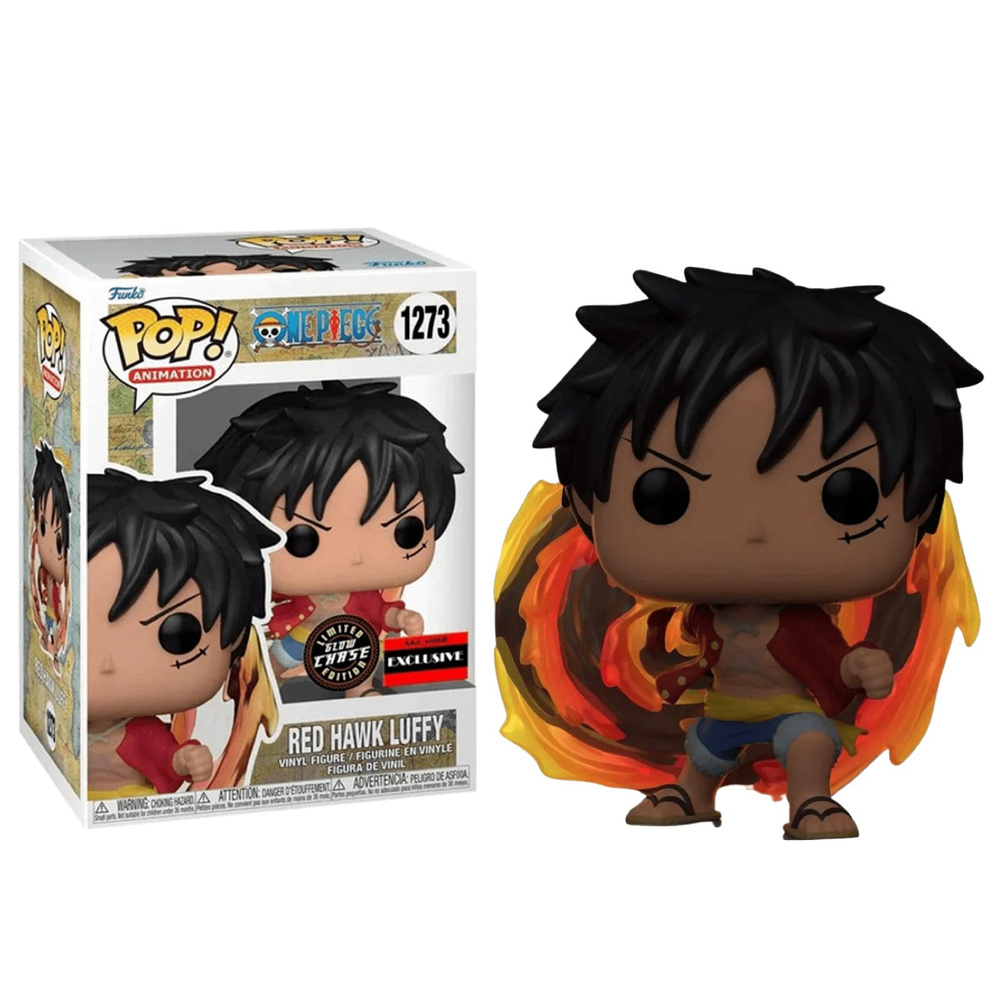 Фигурка Funko Pop! One Piece: Monkey D Luffy Red Hawk Chase (Стикер AAA  (Фанко Поп Монки Д Луффи Удар Красного Ястреба из аниме Ван Пис Большой  Куш)) - купить с доставкой по