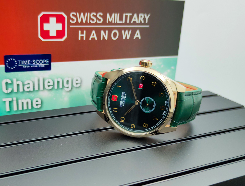 Часы наручные мужские Swiss Military Hanowa Lynx SMWGB0000710. Кварцевые часы для мужчин производства #1
