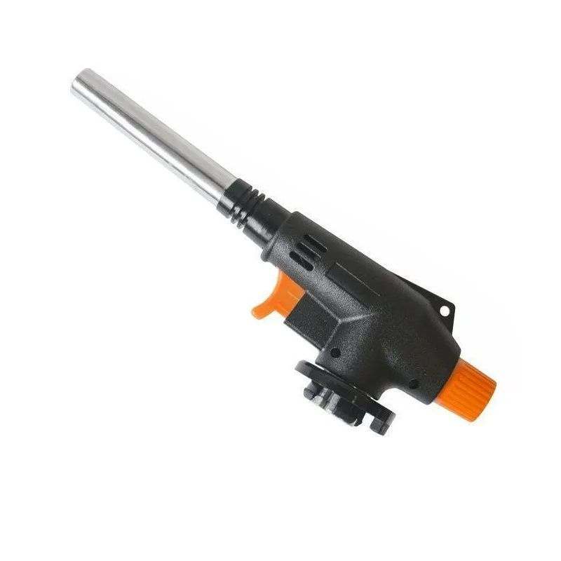 Горелка газовая с пьезоподжигом на баллончик Home Way тонкая пламя ...