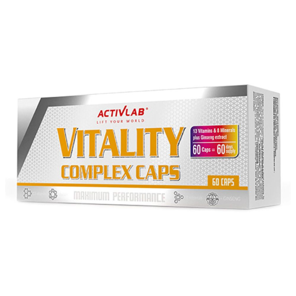 ActivLab Vitality Complex 60 капсул Витаминно-минеральный комплекс ...