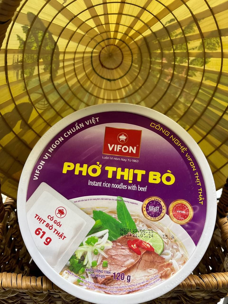 Рисовая лапша быстрого приготовления Pho Thit Bo (Vifon) #1