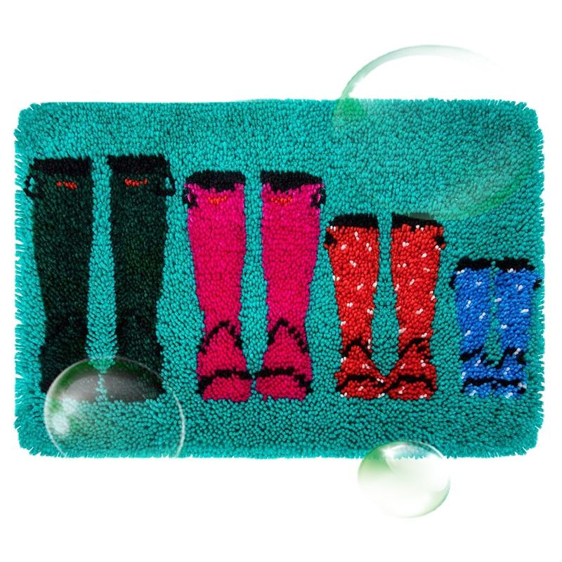 Набор ковриков для пола с ручной вышивкой своими руками, комплект ...