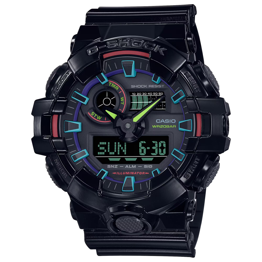 CASIO G SHOCK GA 700RGB 1A OZON 1416271498