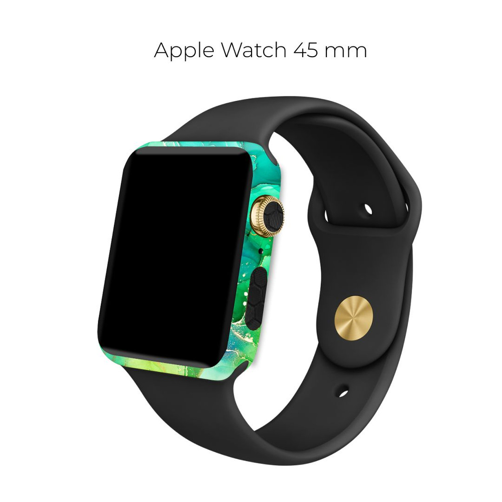 Чехол-наклейка виниловая для корпус Apple Watch 45 mm, защитная пленка для смарт-часов Anyskin  #1