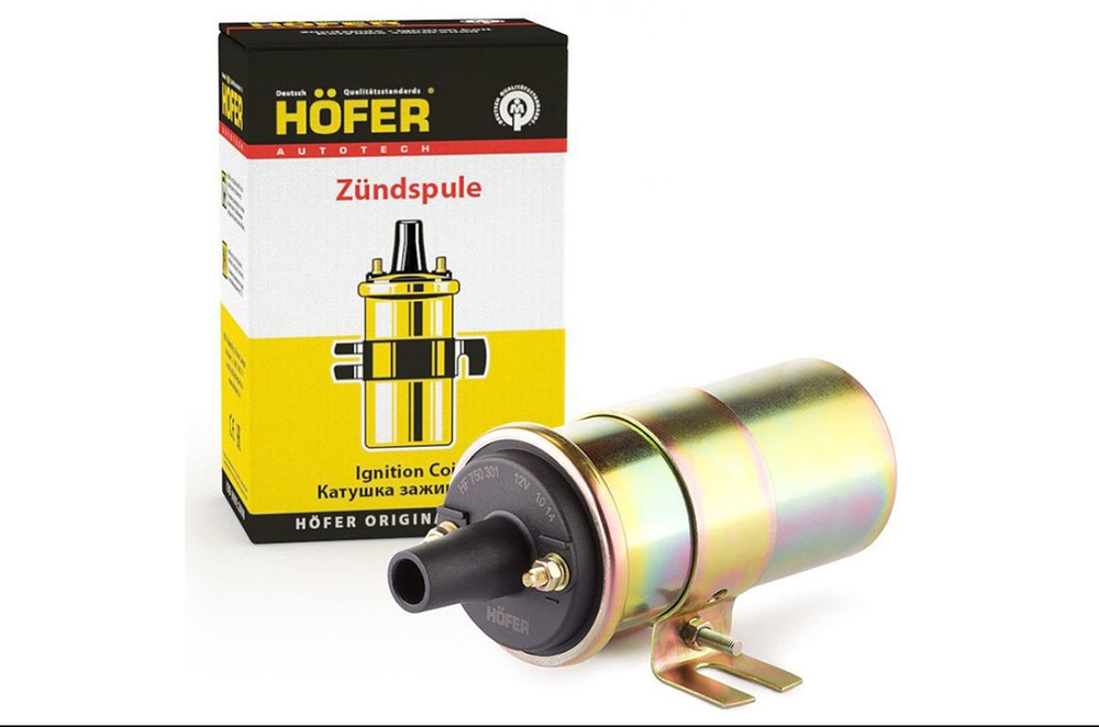 Катушка зажигания ВАЗ 2101-2107, Нива 2121 HF 750 301 HOFER (original ...