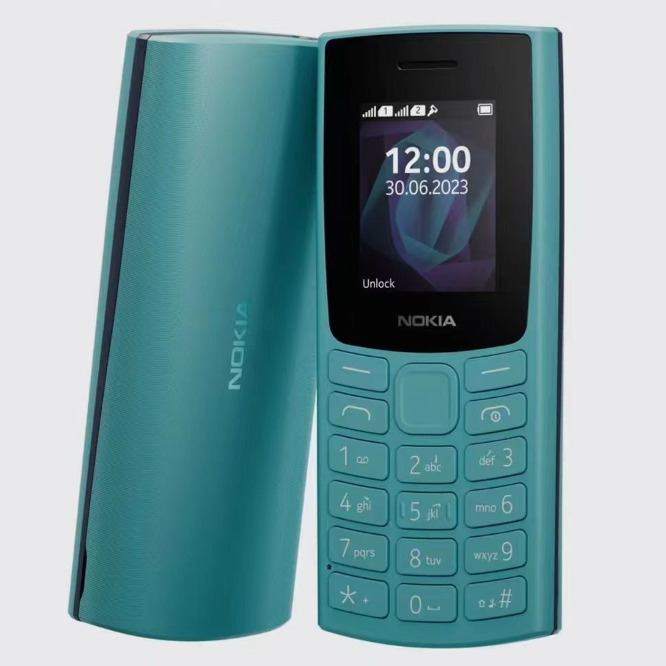 Мобильный телефон NOKIA 105 2023 KK1, синий - купить по выгодной цене в  интернет-магазине OZON (1321893869)